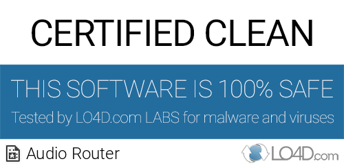 Audio Router - Download